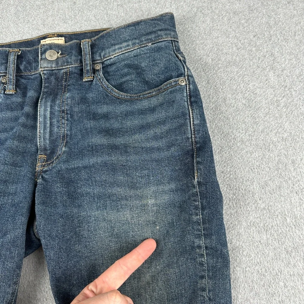 J. Crew Jeans Mens 29x32 Blue 250 Skinny‎ Stretch Denim Every Stitch Considered
